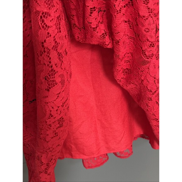 NWT Sportmax Code  Bosforo Size M Red Lace Dress New - Picture 9 of 14